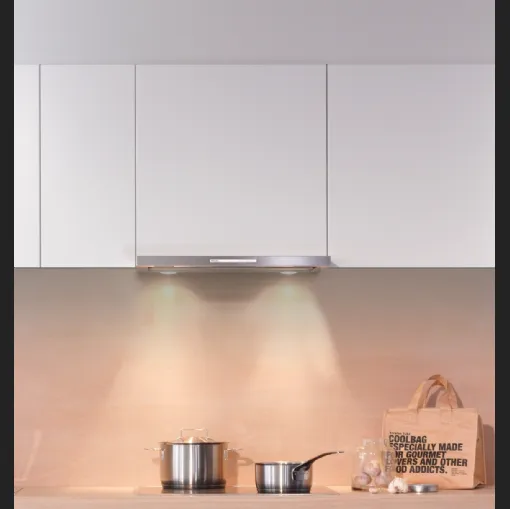 Cappa Aspirante DA3466 piatta con illuminazione Led di Miele