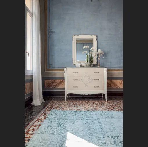 Comò Ivory in legno laccato di Tonin Casa