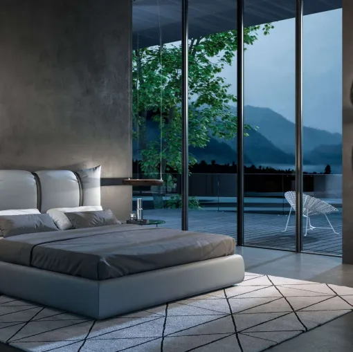 Letto con box contenitore Confit di Ozzio