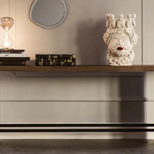 Consolle con piano in legno Trevi di Cattelan Italia