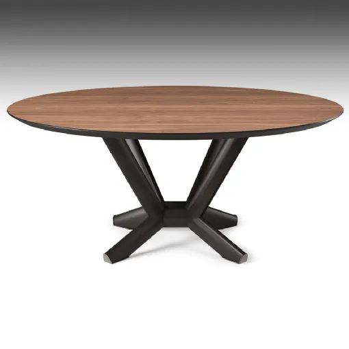 Tavolo rotondo in legno Planer Wood Round di Cattelan Italia